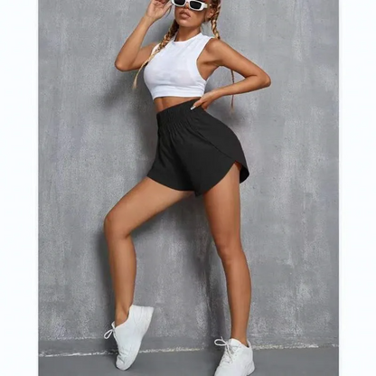 Wholesale Women’s High Waist Loose Fit Summer Sports Shorts – Casual & Comfy