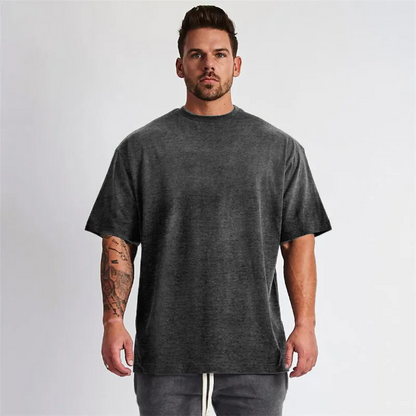 Wholesale Men Short Sleeve Top – Breathable Round Neck M-2XL Fit