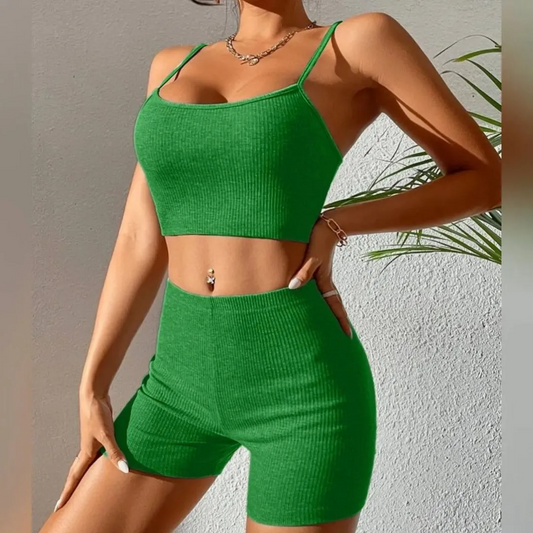 Sexy Camisole & Shorts Set – Wholesale Women’s Two-Piece
