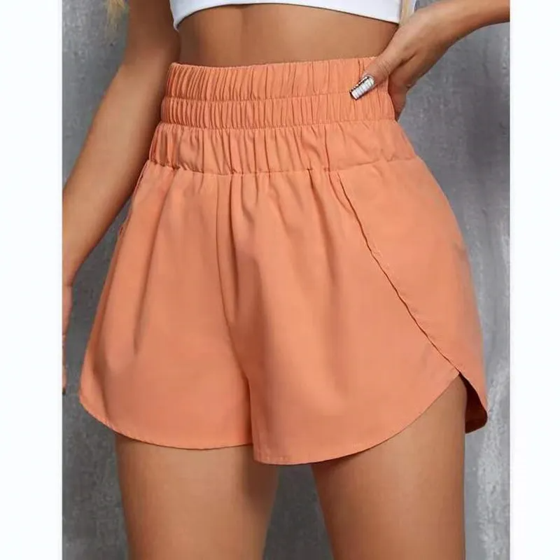 Wholesale Women’s High Waist Loose Fit Summer Sports Shorts – Casual & Comfy