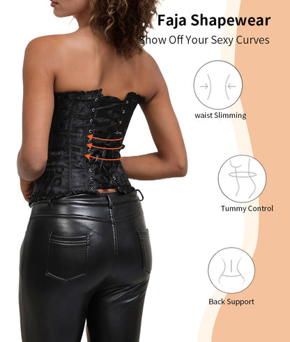 Women's Lace-Up Bustier Corset Top | Party & Rave Wear