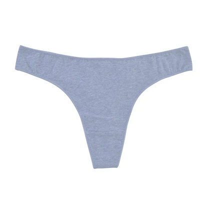 Sexy Solid Color Breathable Thong Women
