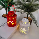 Christmas LED Candle Lights - Nordic Style Lanterns for Holiday Decor