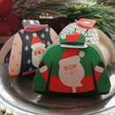 24Pcs Christmas Candy Boxes Assorted 3D Christmas