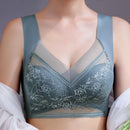 Lace Vest, Seamless Ice Silk Push-up, Breathable, Thin Bra, Beautiful Back, Big Breasts, Small Fixed Underwear MultyPros