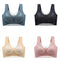 Lace Vest, Seamless Ice Silk Push-up, Breathable, Thin Bra, Beautiful Back, Big Breasts, Small Fixed Underwear MultyPros