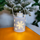 Christmas LED Candle Lights - Nordic Style Lanterns for Holiday Decor