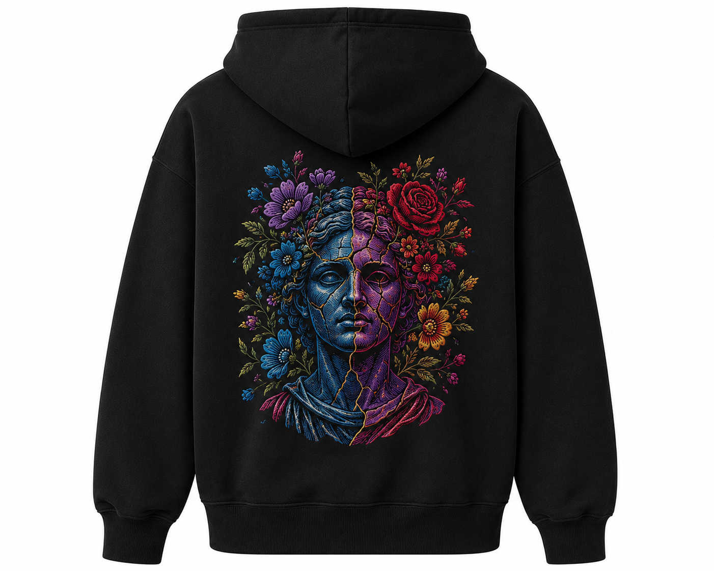 Custom Embroidered Art Hoodie | Premium Hoodie Manufacturer & Bulk Production - Image 3