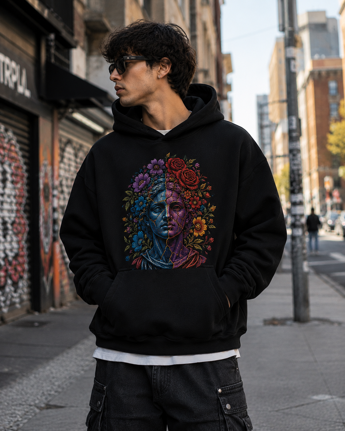 Custom Embroidered Art Hoodie | Premium Hoodie Manufacturer & Bulk Production - Image 4