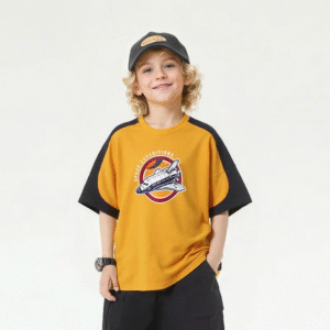 Wholesale Boys T-Shirt - Printed Short Sleeve Casual Summer Wear