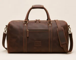 ChatGPT Image Jul 22, 2026, 05_14_27 PM Custom Leather Duffle Bag Manufacturer | Bulk & Private Label