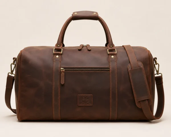 Custom Leather Duffle Bag Manufacturer | Bulk & Private Label