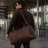 Custom Leather Duffle Bag Manufacturer | Bulk & Private Label