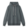 Dark Red Premium Pullover Hoodie – Cotton Casual Sweatshirt for Men & Women
