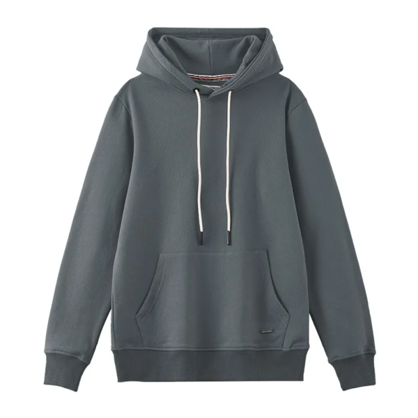 Dark Red Premium Pullover Hoodie – Cotton Casual Sweatshirt for Men & Women