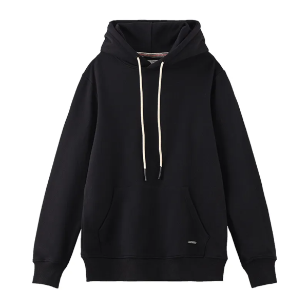 Dark Red Premium Pullover Hoodie – Cotton Casual Sweatshirt for Men & Women