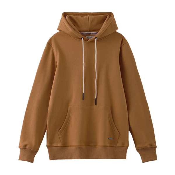 Dark Red Premium Pullover Hoodie – Cotton Casual Sweatshirt for Men & Women