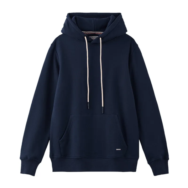 Dark Red Premium Pullover Hoodie – Cotton Casual Sweatshirt for Men & Women