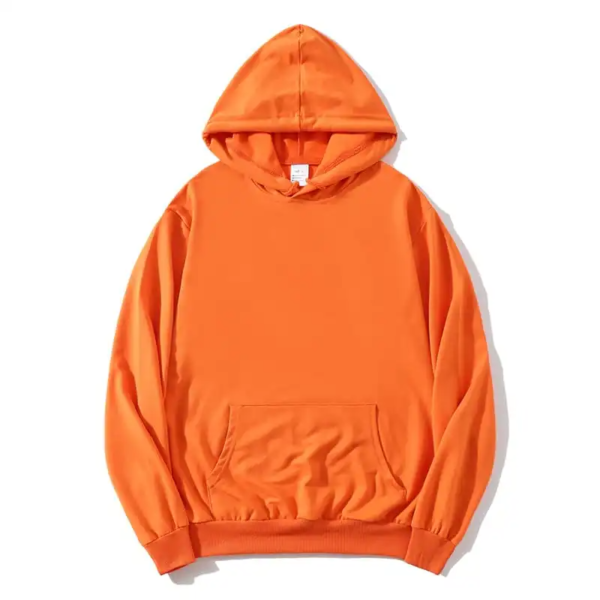 color_Orange-1.png Orange Unisex Cotton Blend Hoodie – Premium Casual Pullover Sweatshirt for Men & Women