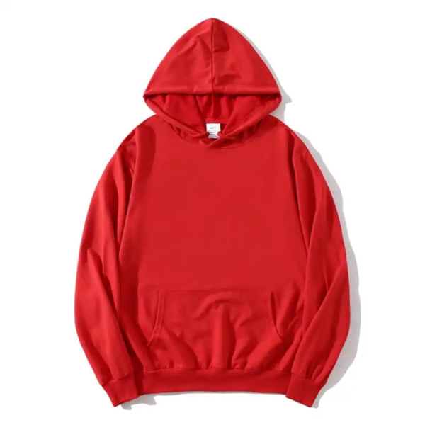 color_Red-1.png Orange Unisex Cotton Blend Hoodie – Premium Casual Pullover Sweatshirt for Men & Women