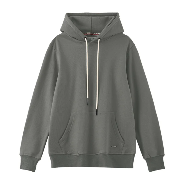 Dark Red Premium Pullover Hoodie – Cotton Casual Sweatshirt for Men & Women