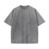 color_Washed-D.Grey-230G-1.png Custom Oversized Washed Mint Green T-Shirt for Men | Bulk Manufacturing