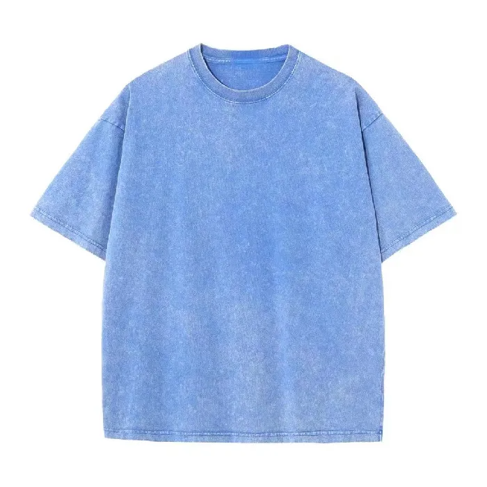 Custom Oversized Washed Mint Green T-Shirt for Men | Bulk Manufacturing