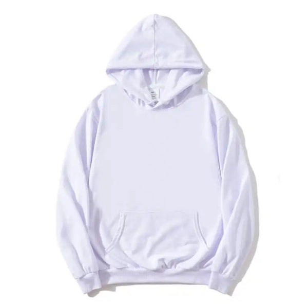 color_White-1.png Orange Unisex Cotton Blend Hoodie – Premium Casual Pullover Sweatshirt for Men & Women