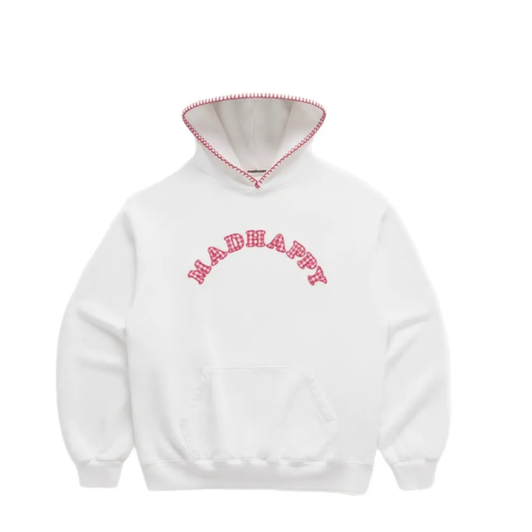 Pink Madhappy Hoodie| Soft Fleece Pullover Hoodie