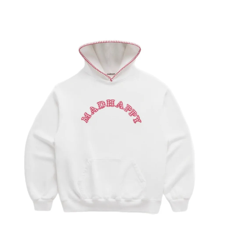 Pink Madhappy Hoodie| Soft Fleece Pullover Hoodie