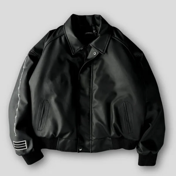 main-image-5-4.webp Custom Black Varsity Jacket Men Streetwear