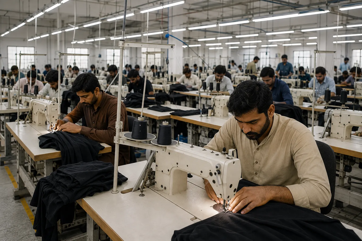 Factory machines in production at Multypros